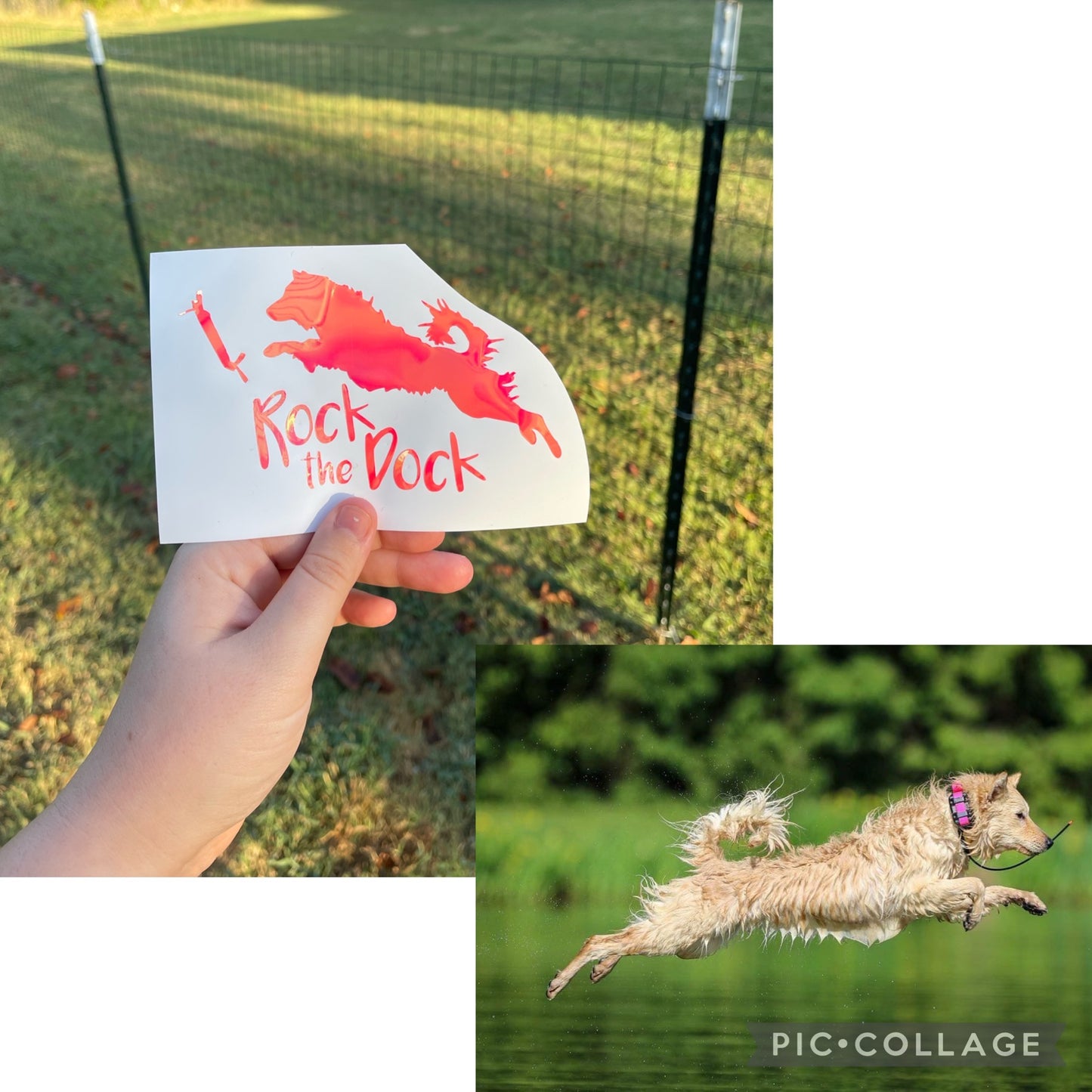 "Rock the Dock" Custom Decal