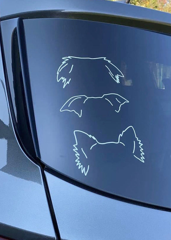 Custom Ear Trace Decal