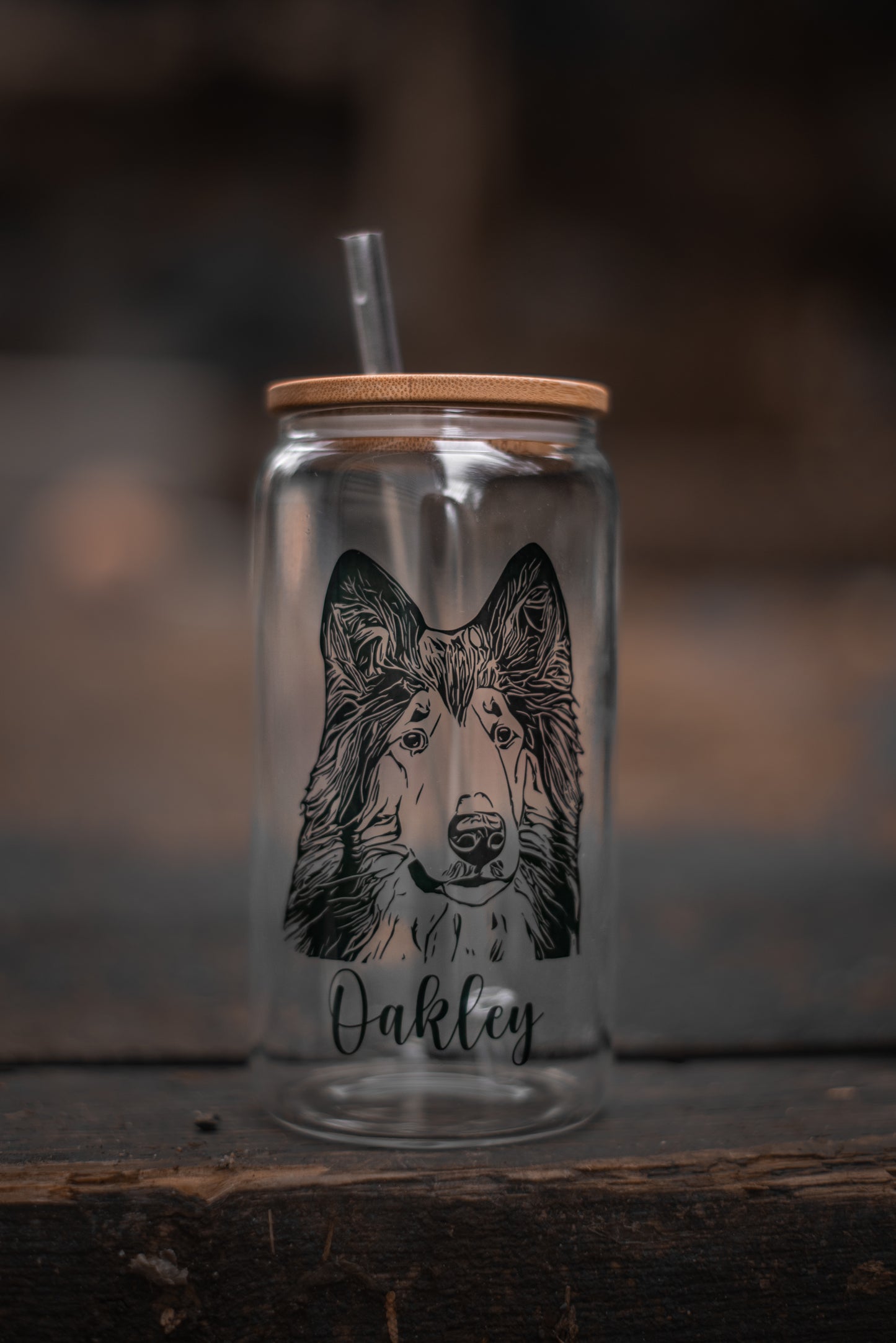 Custom Pet Beer Can Glass