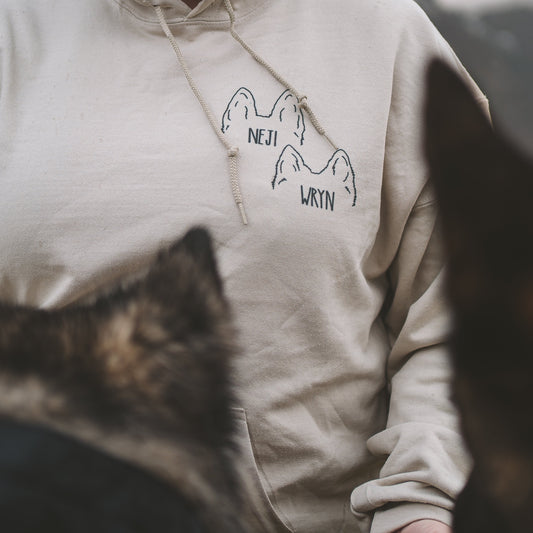 Custom Hoodie (Ears & Faces)