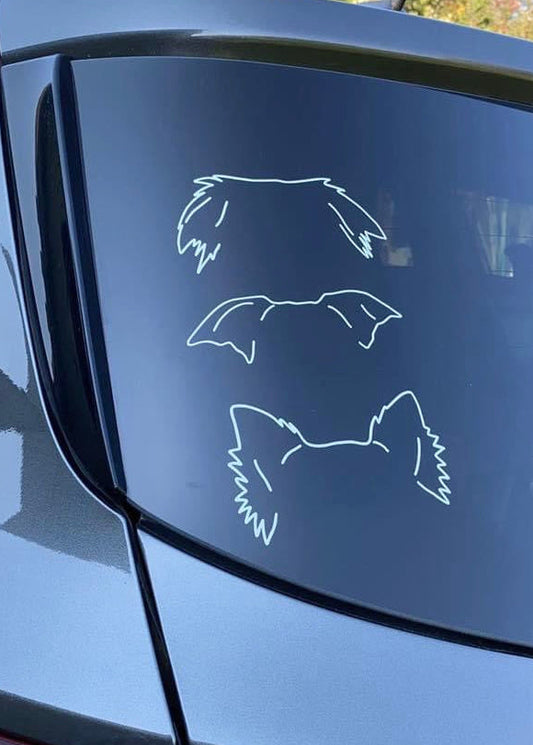 Custom Ear Trace Decal
