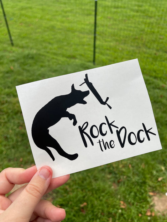 "Rock the Dock" Custom Decal