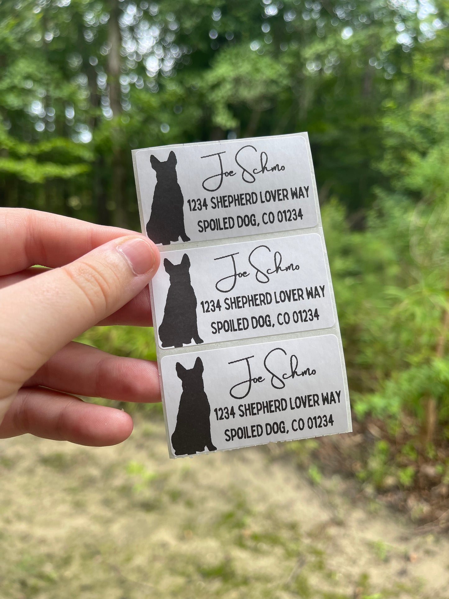 Personalized Pet Mailing Labels